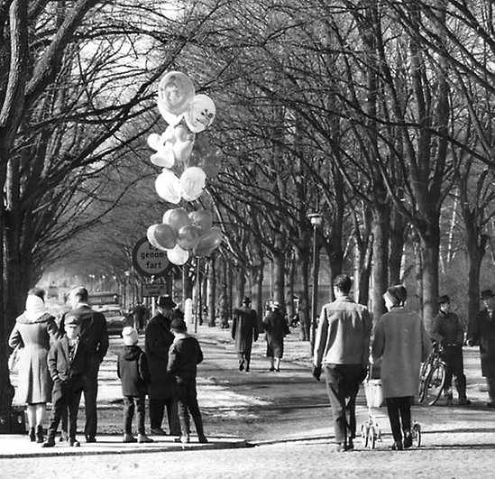 Promenaderna gamla bilder 1960