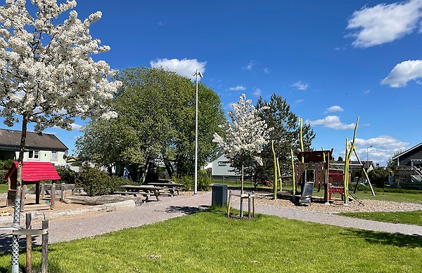 Foto på Pryssgårdsparken.